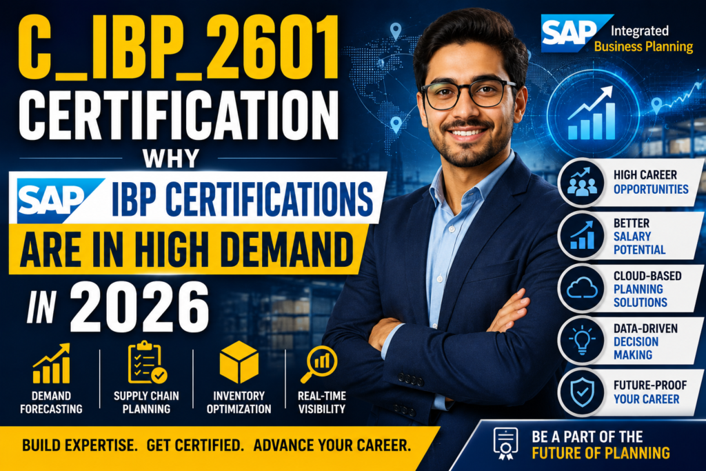 Why SAP IBP Certifications Are in High Demand in 2026